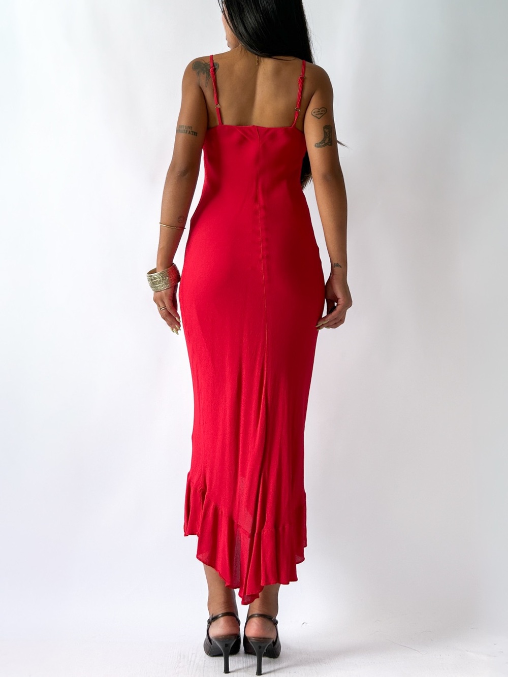 Denise Collection Vintage 90s Bias cut dress Size Xsmall/US2 - Picture 3 of 4